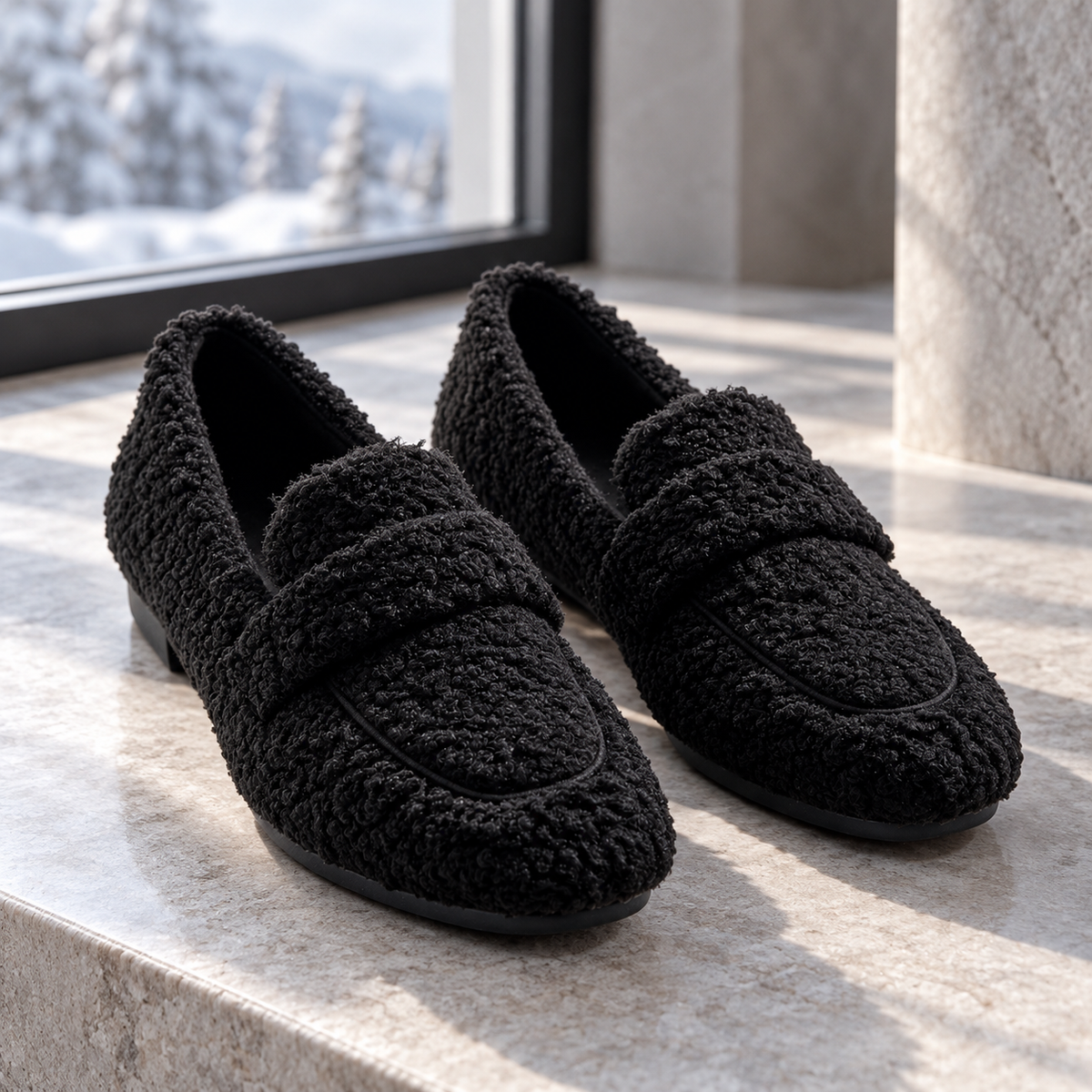 Corra Teddy Loafers