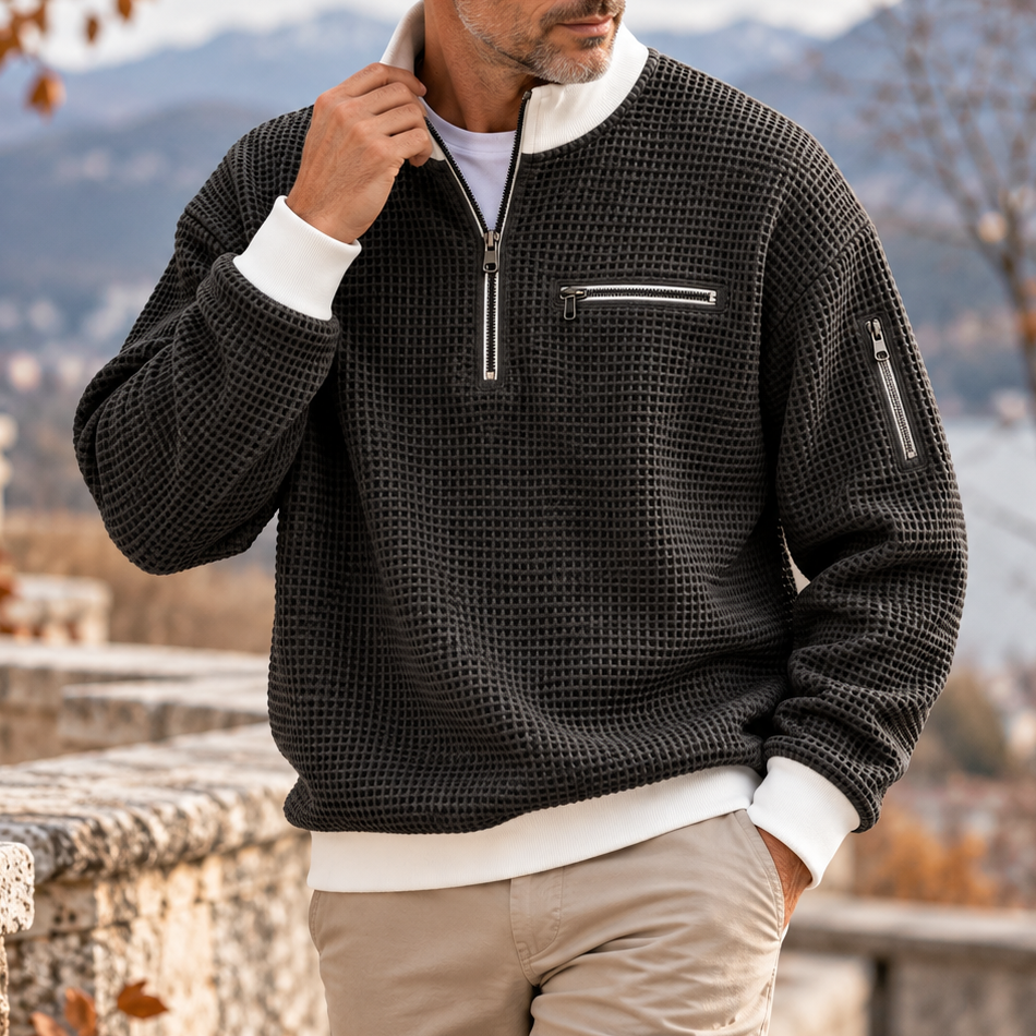 Brant Waffle Quarter-Zip
