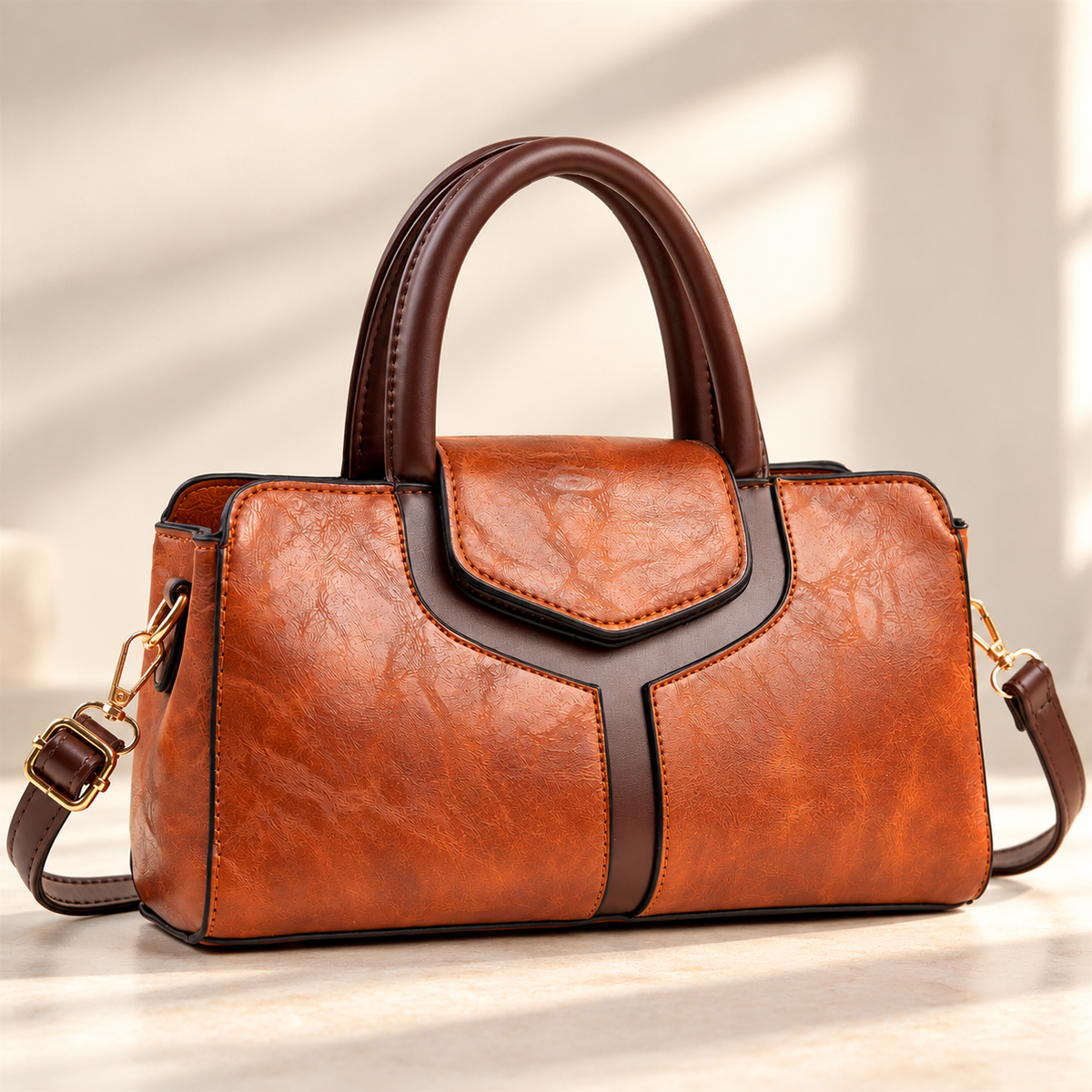 Serena Contour Satchel