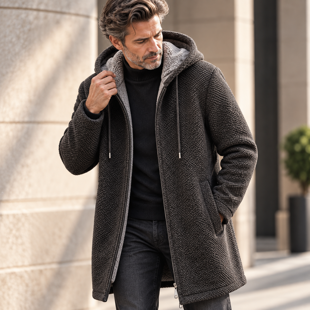 Jackson Hooded Cardigan