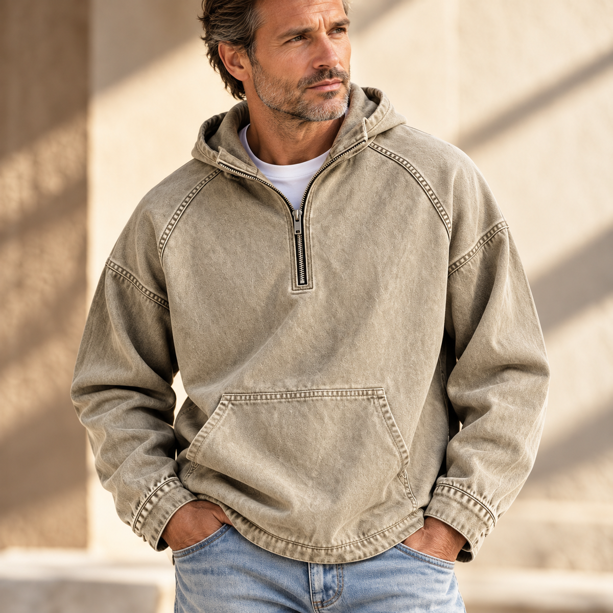 Jackson Washed Zip Hoodie