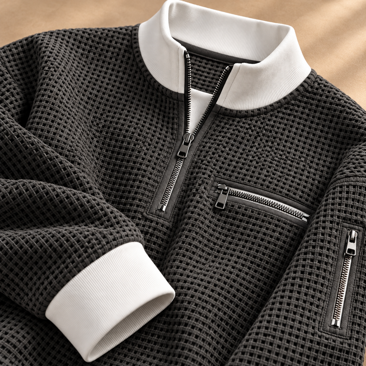 Brant Waffle Quarter-Zip