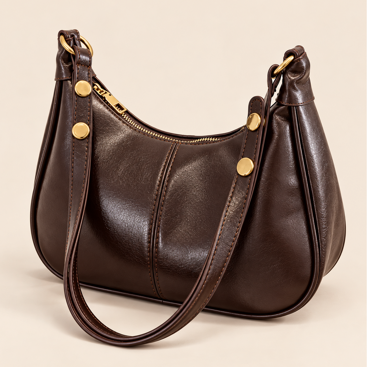 Clementine Crescent Bag