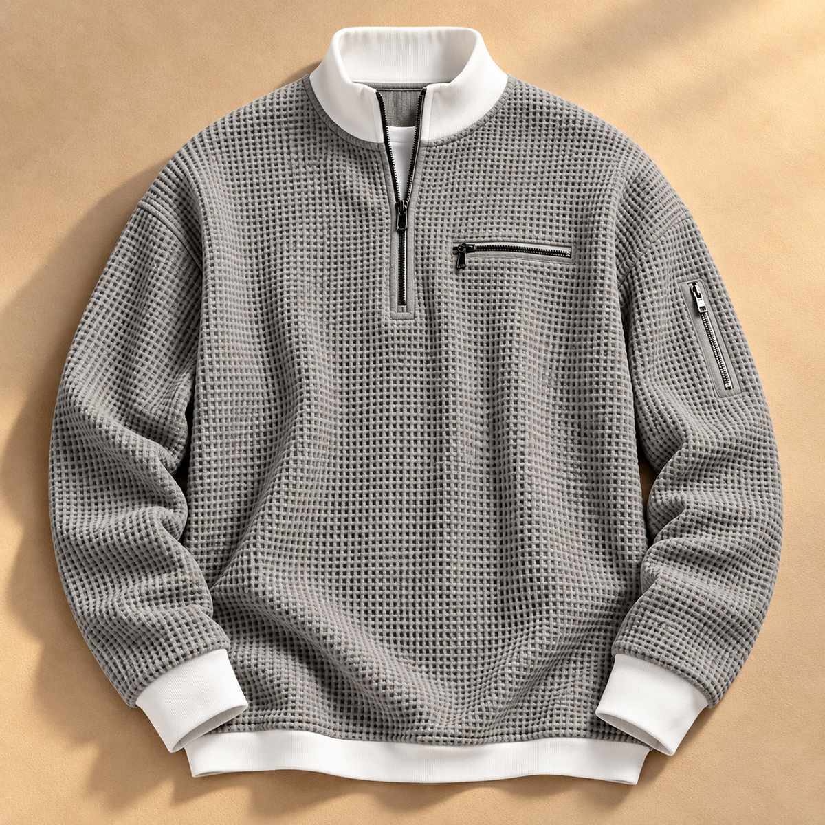 Brant Waffle Quarter-Zip