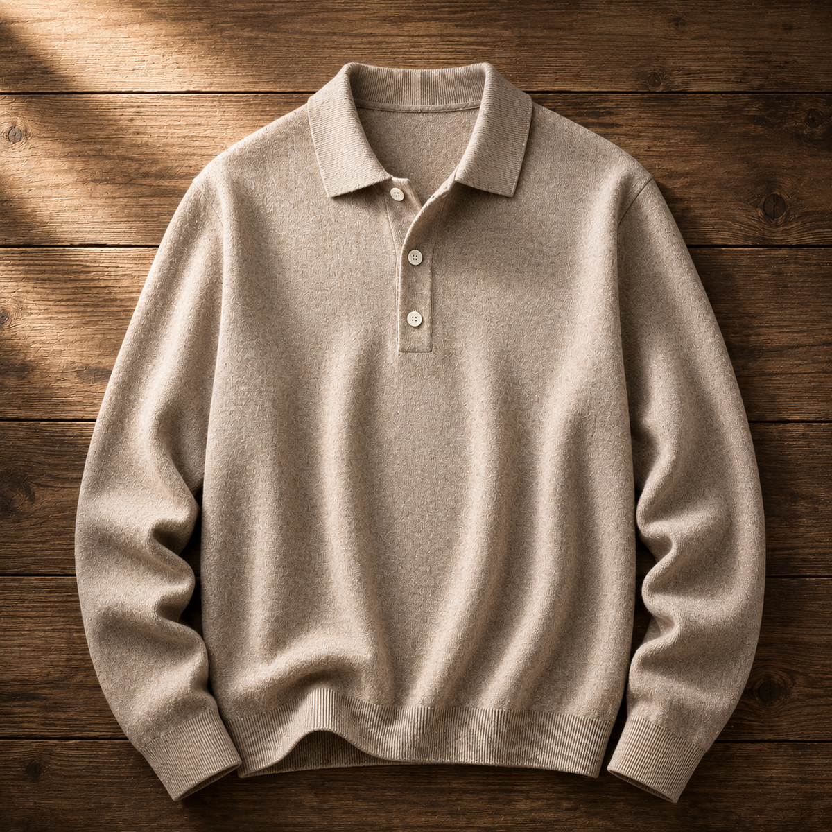 Carson Long-Sleeve Polo