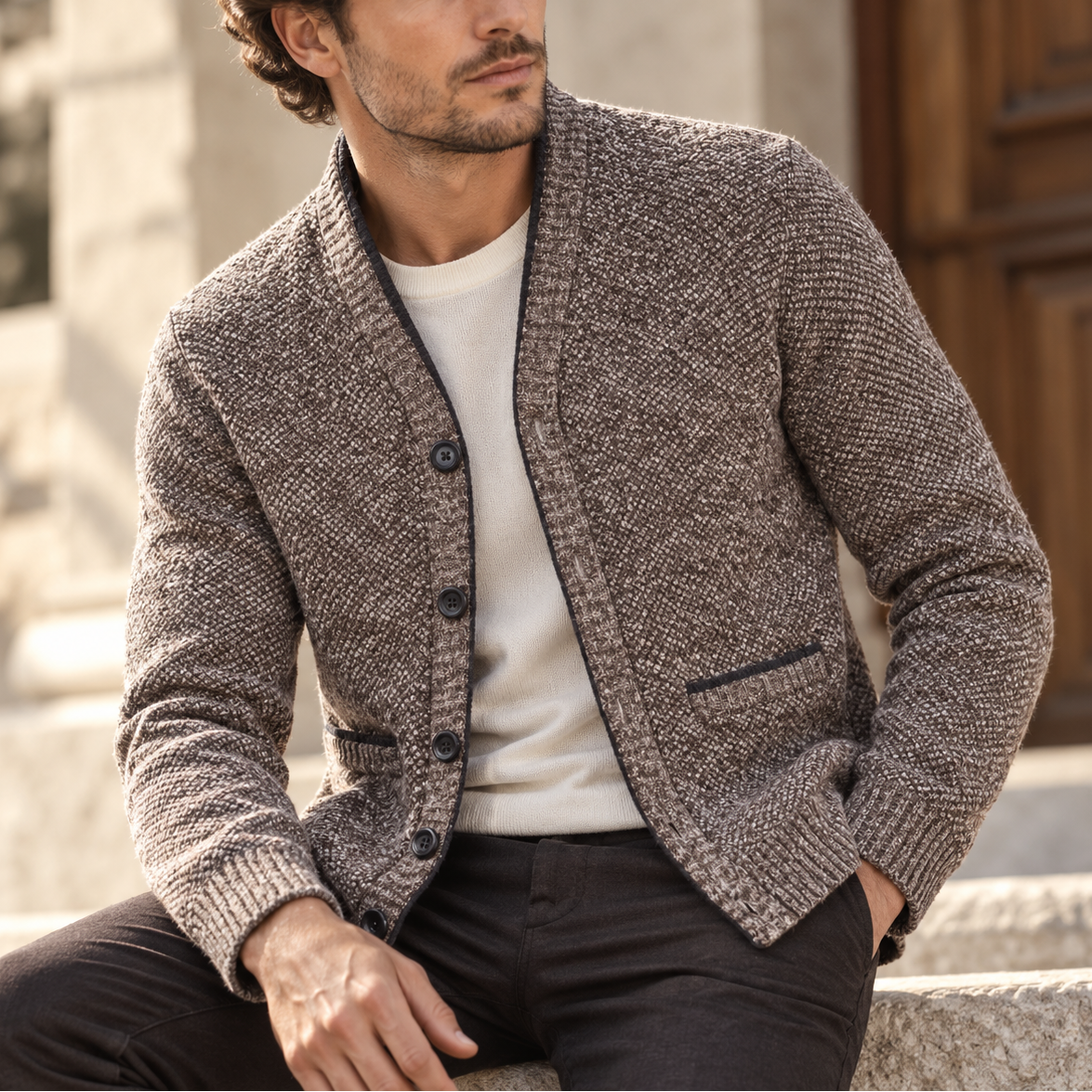Parker Lined Cardigan
