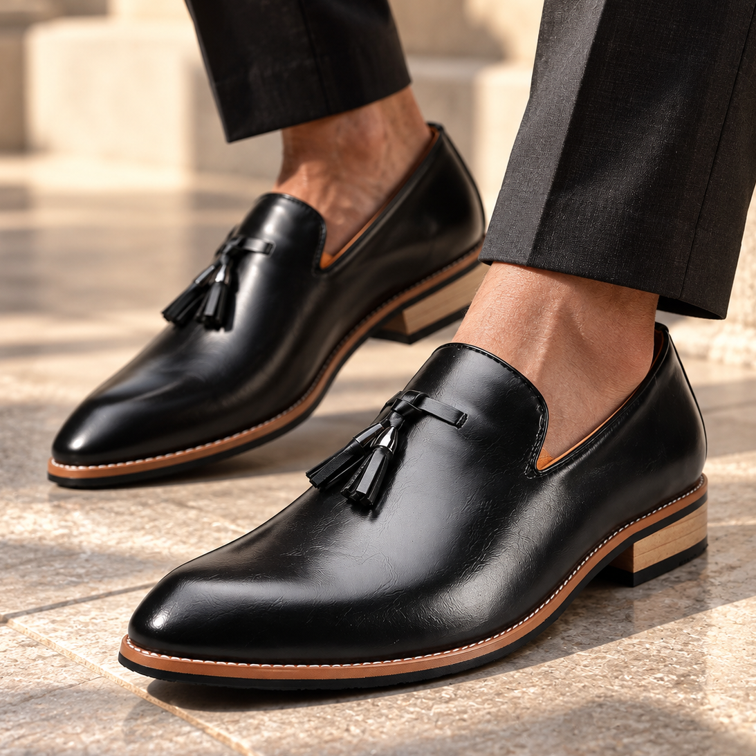 Hutton Tassel Loafers