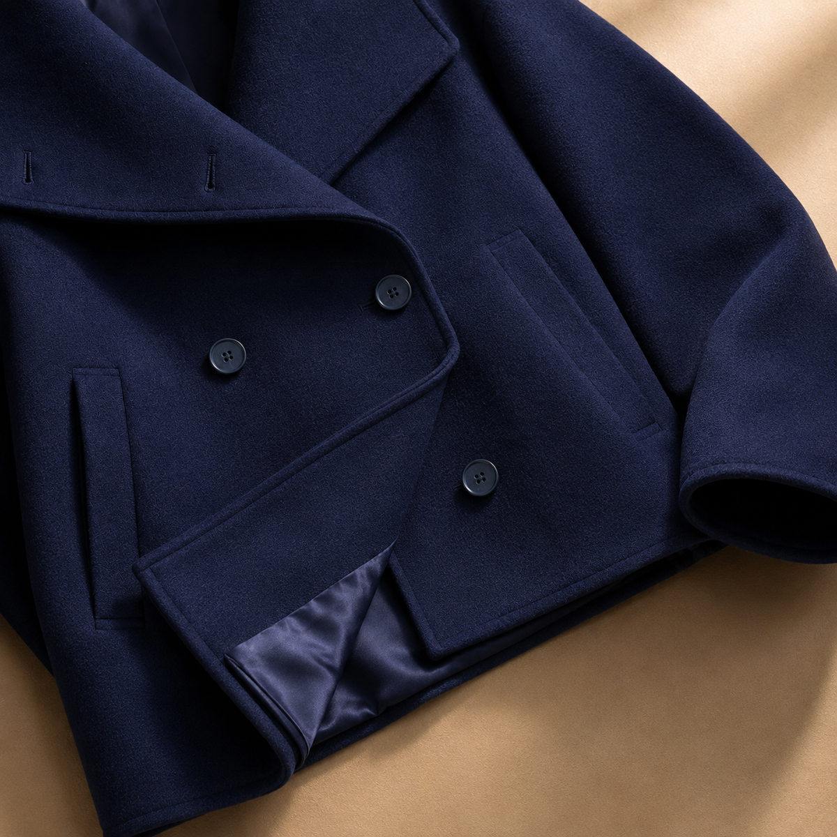 Delevigne Crop Coat