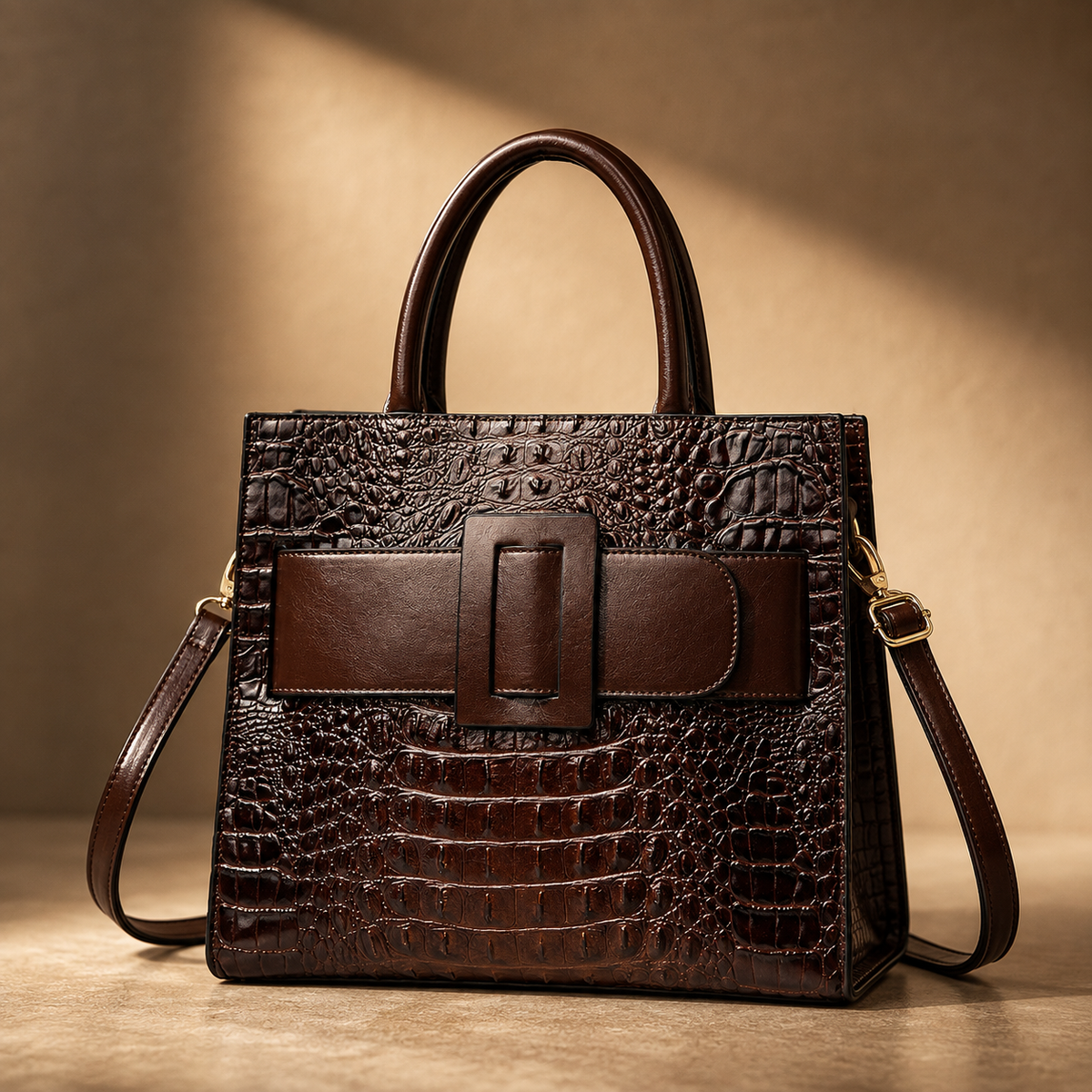 The Carrington Croc Tote