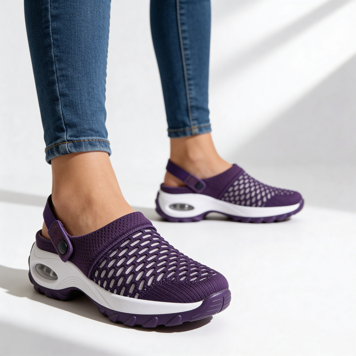 Elle Rae Aircool Orthopedic Sneakers
