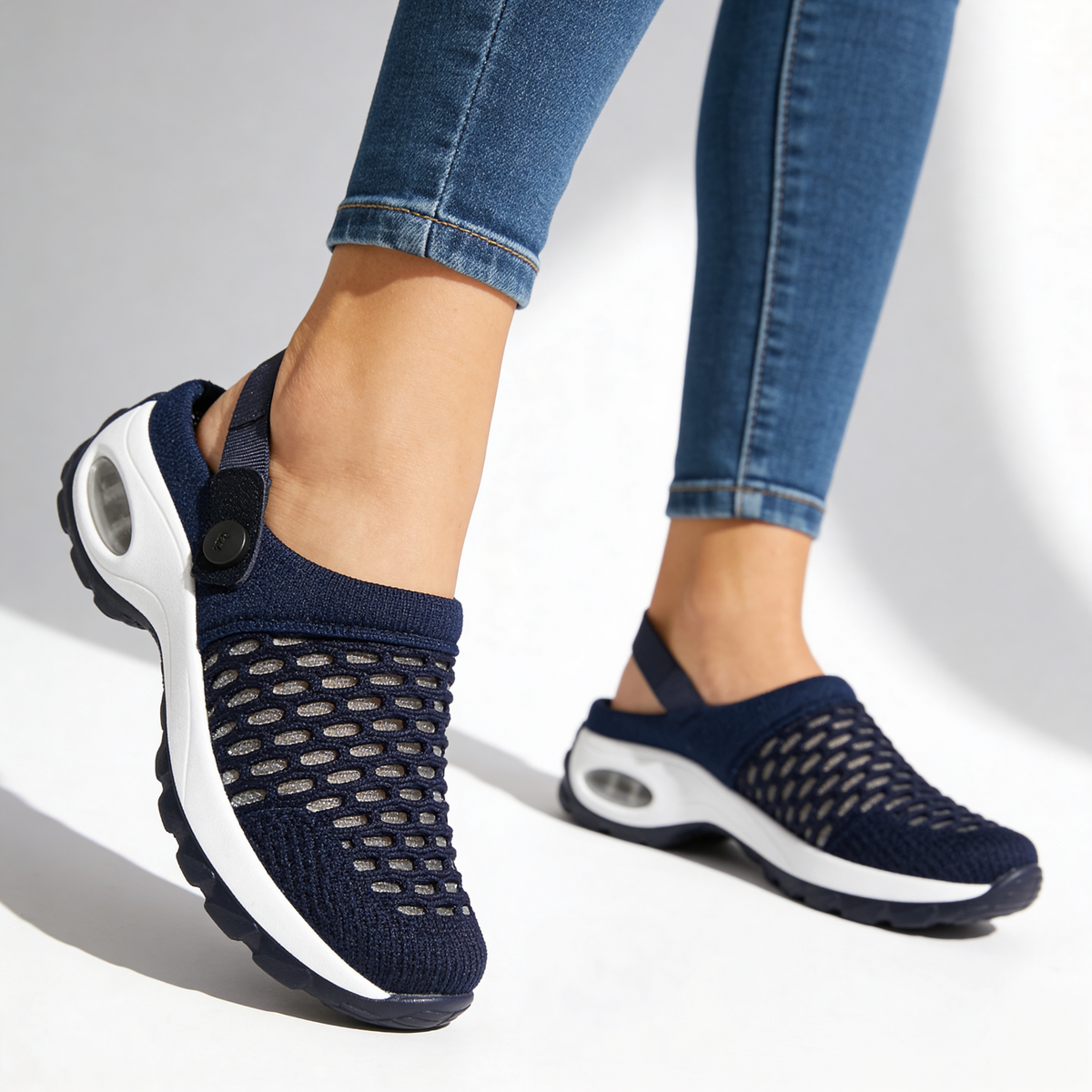 Elle Rae Aircool Orthopedic Sneakers
