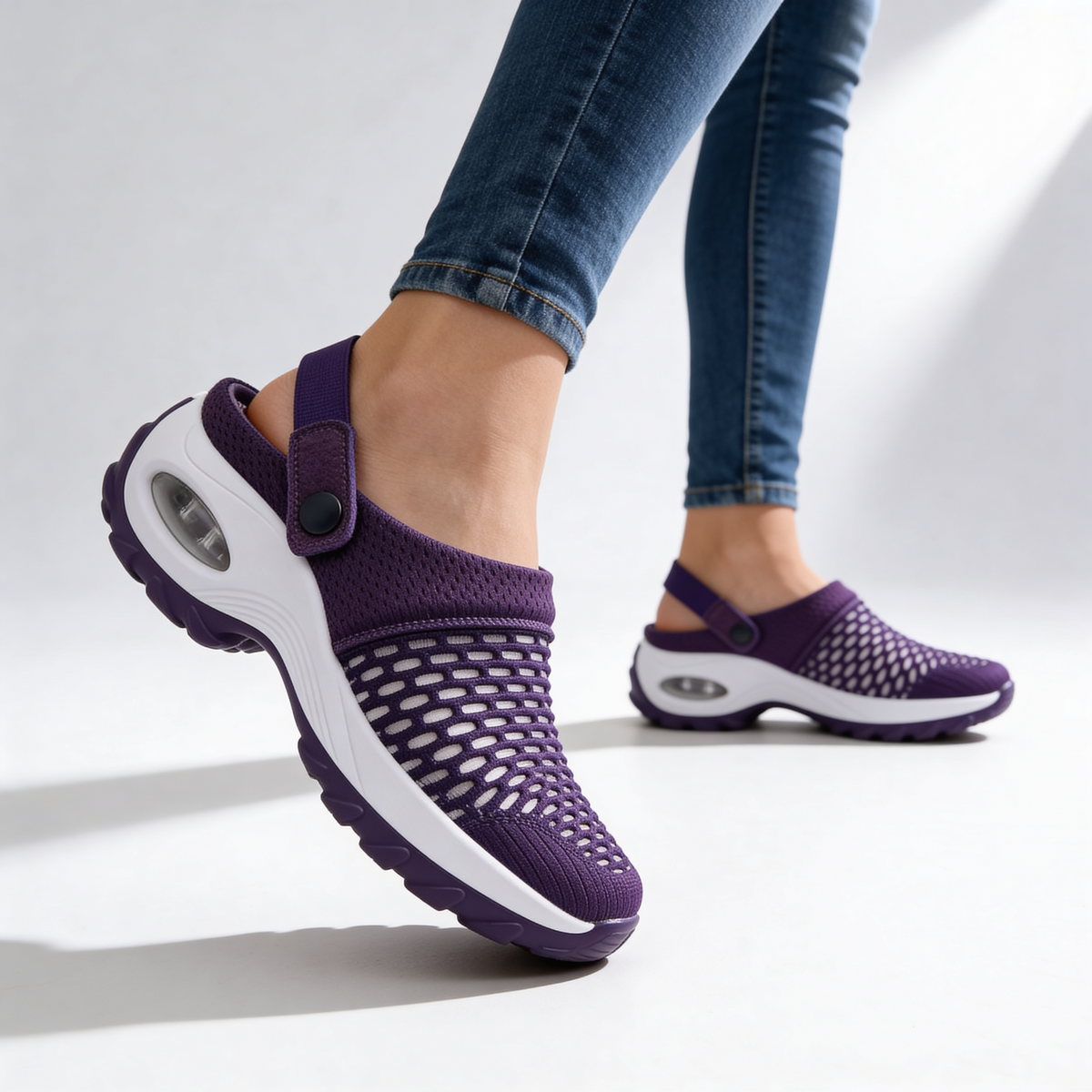 Elle Rae Aircool Orthopedic Sneakers
