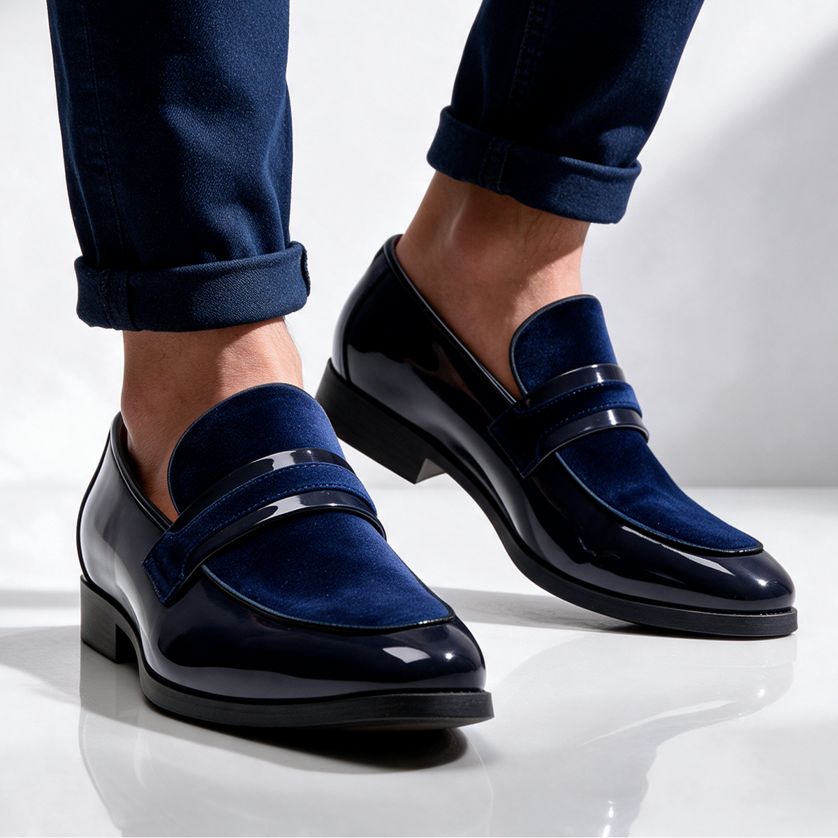 Carlos Velvet Lounge Loafers