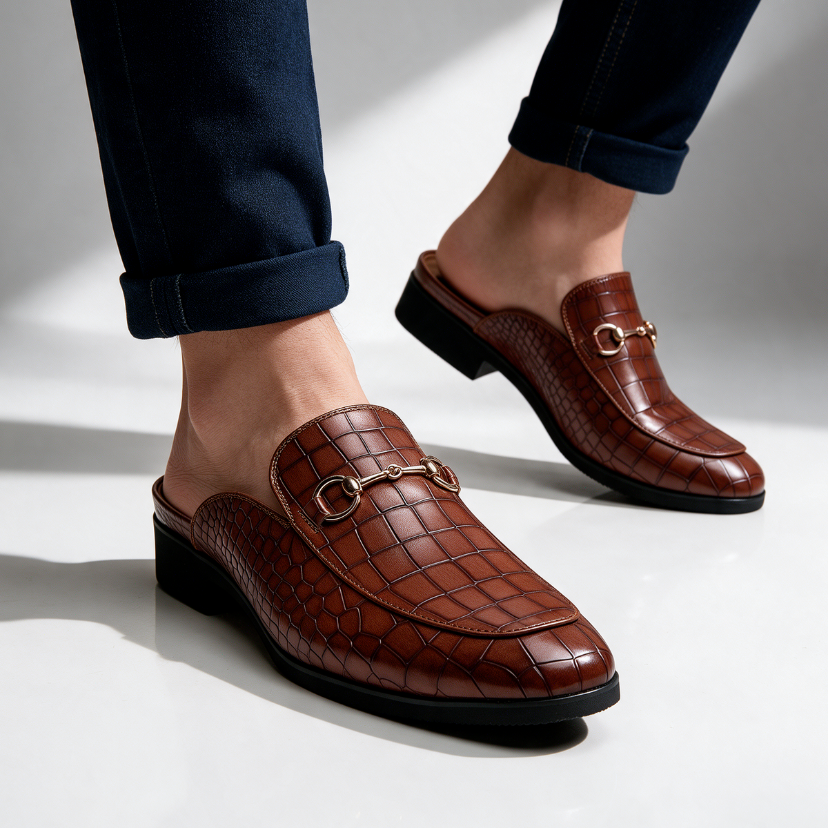 Hutton Horsebit Mules