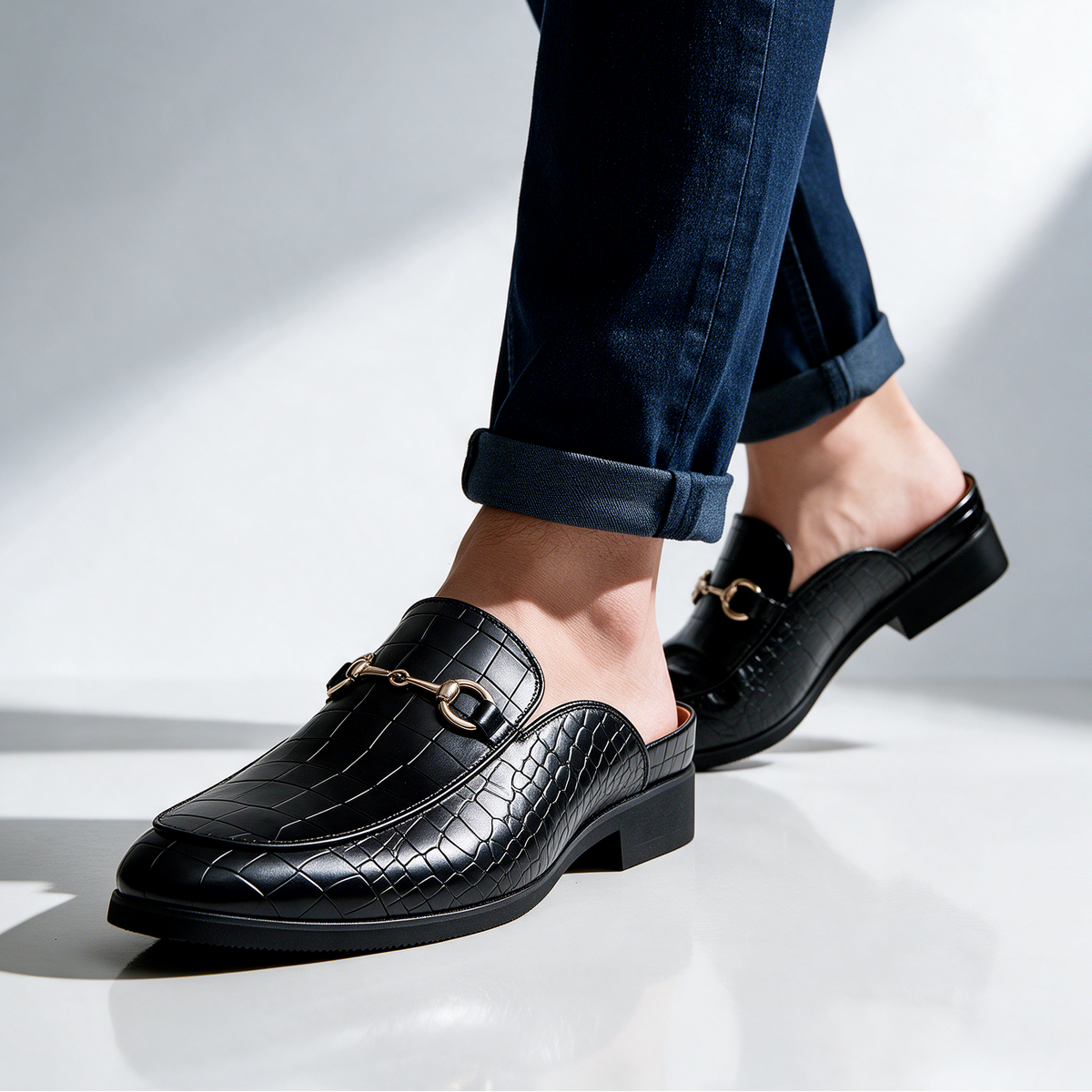 Hutton Horsebit Mules