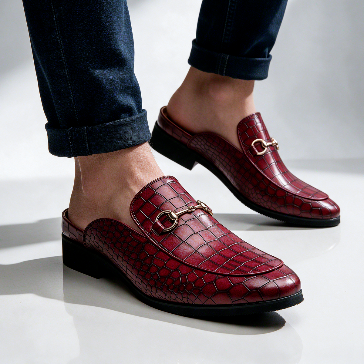 Hutton Horsebit Mules