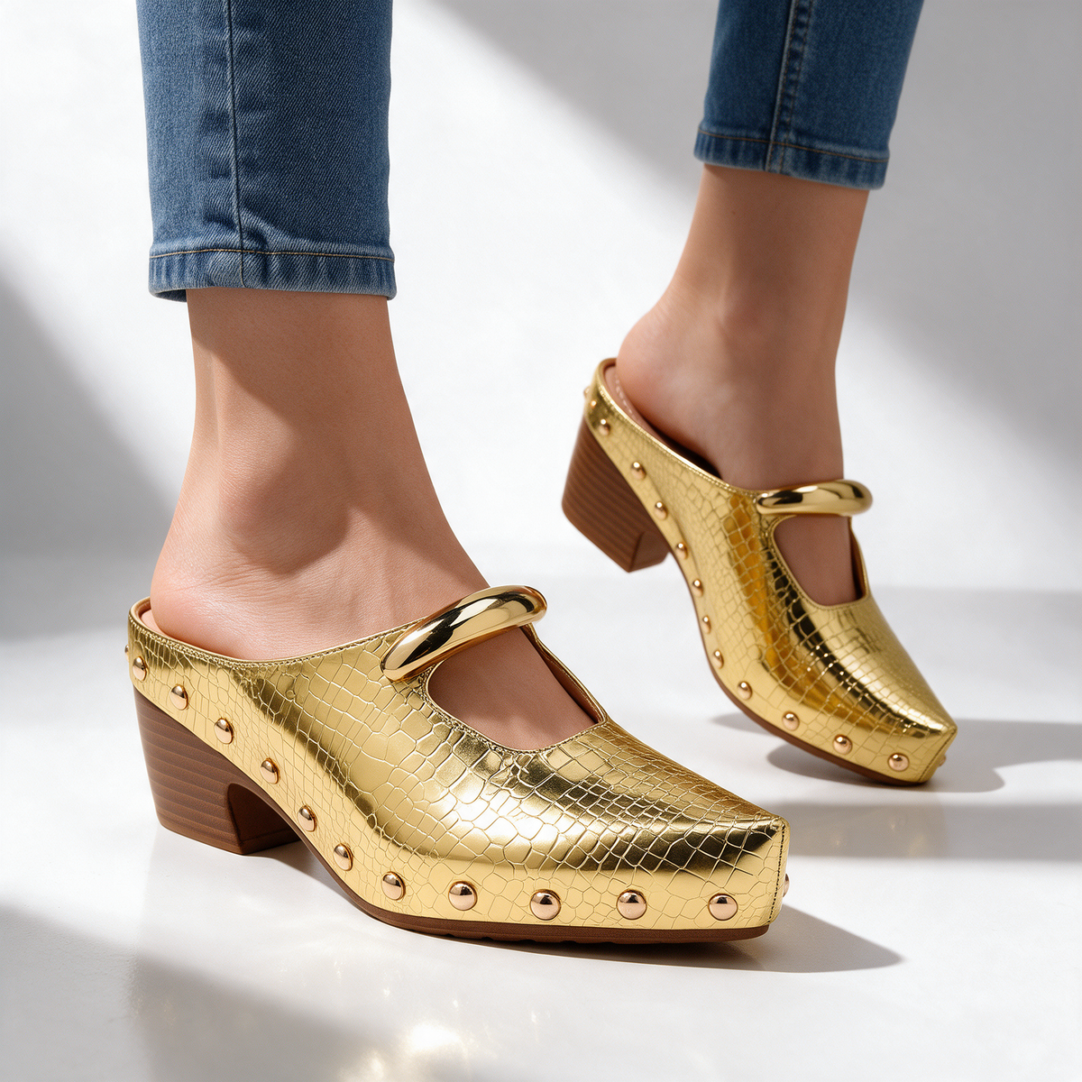 Sadie Studded Clogs