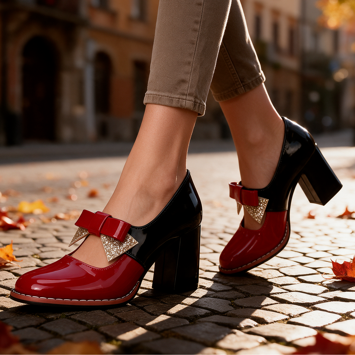 Claire Bowtie Mary Janes