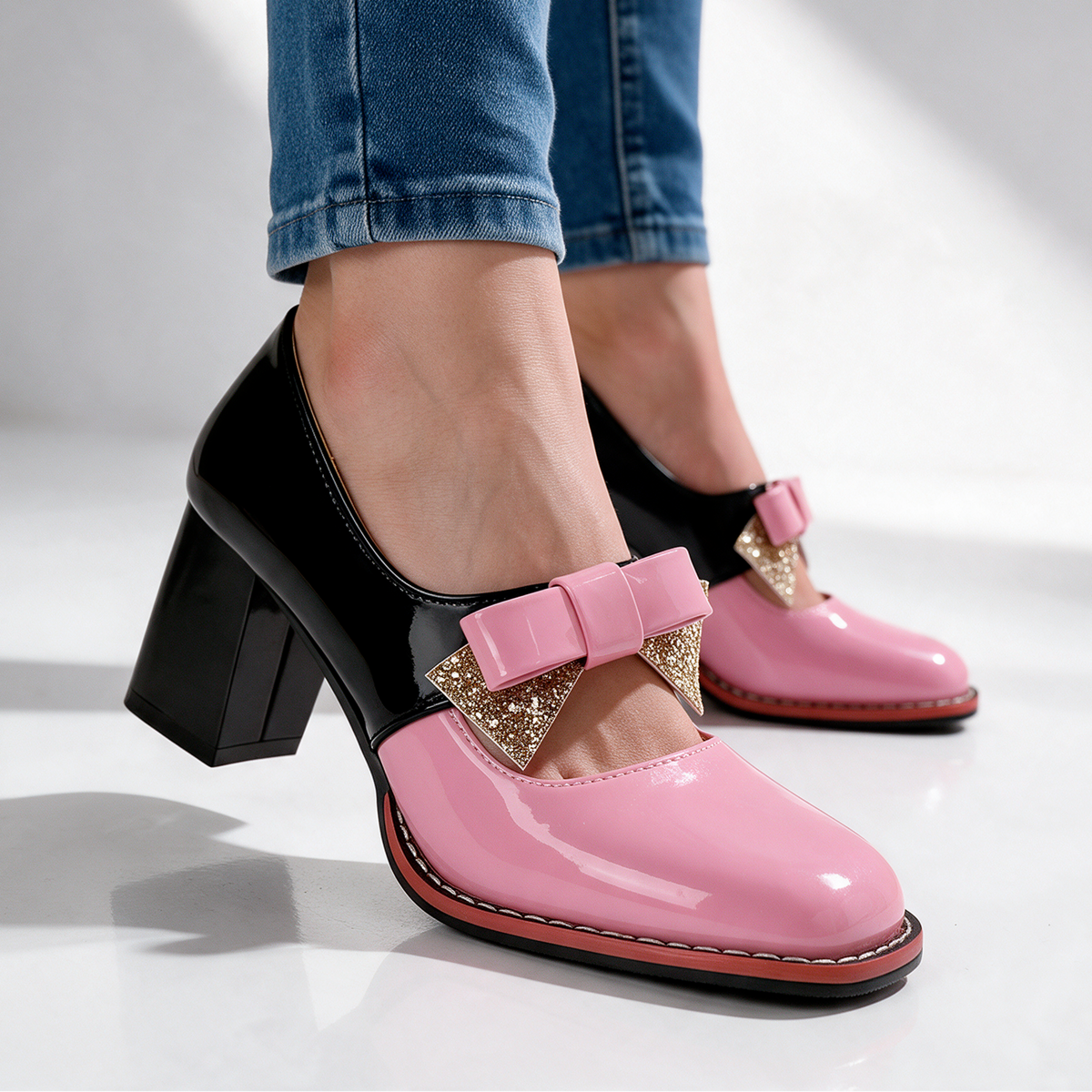 Claire Bowtie Mary Janes