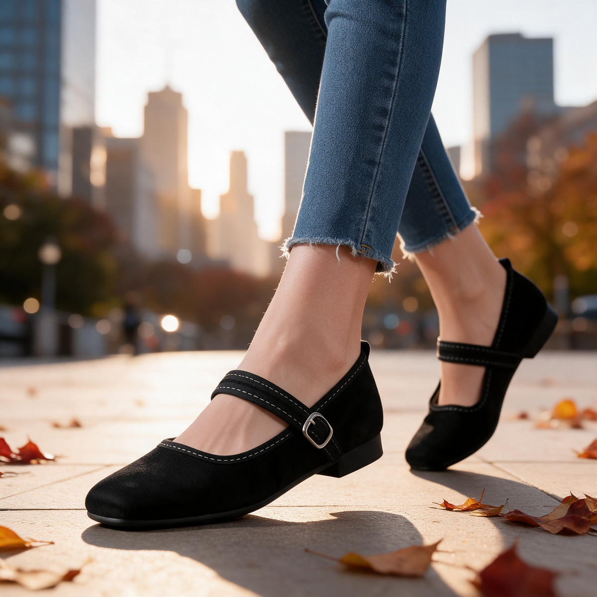 Marcella Strap Flats