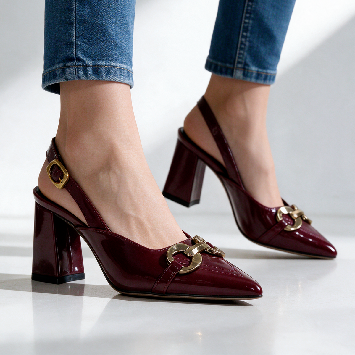 Lizzie Link Slingbacks