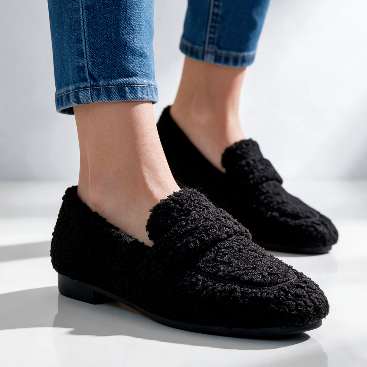 Corra Teddy Loafers