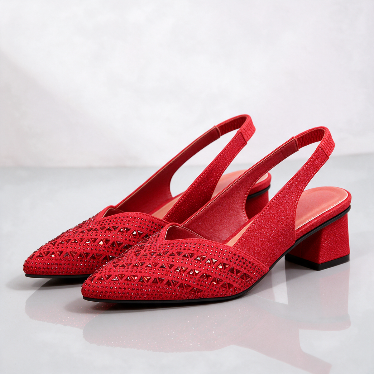 Noemi Sparkle Slingbacks