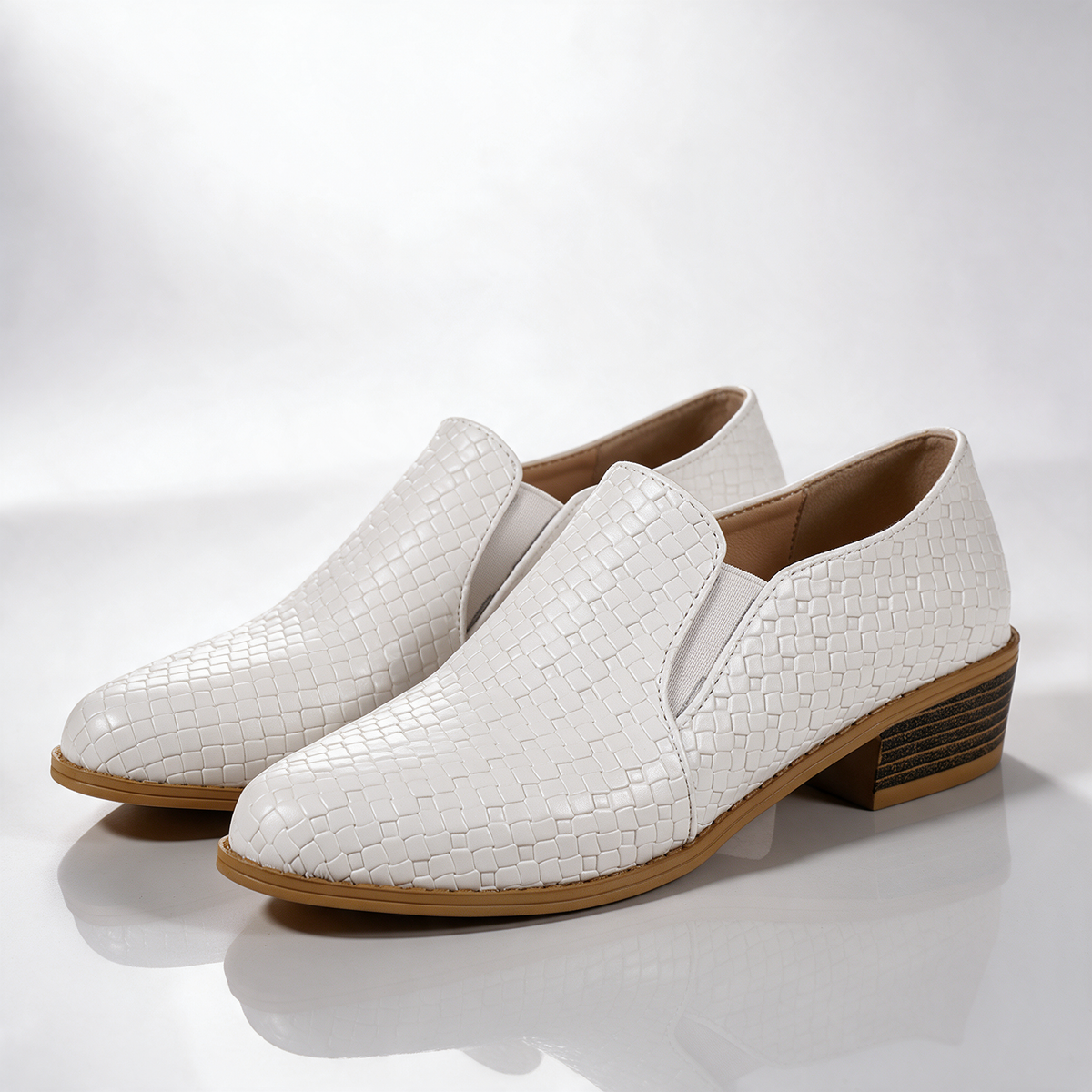Samantha Woven Slip-Ons