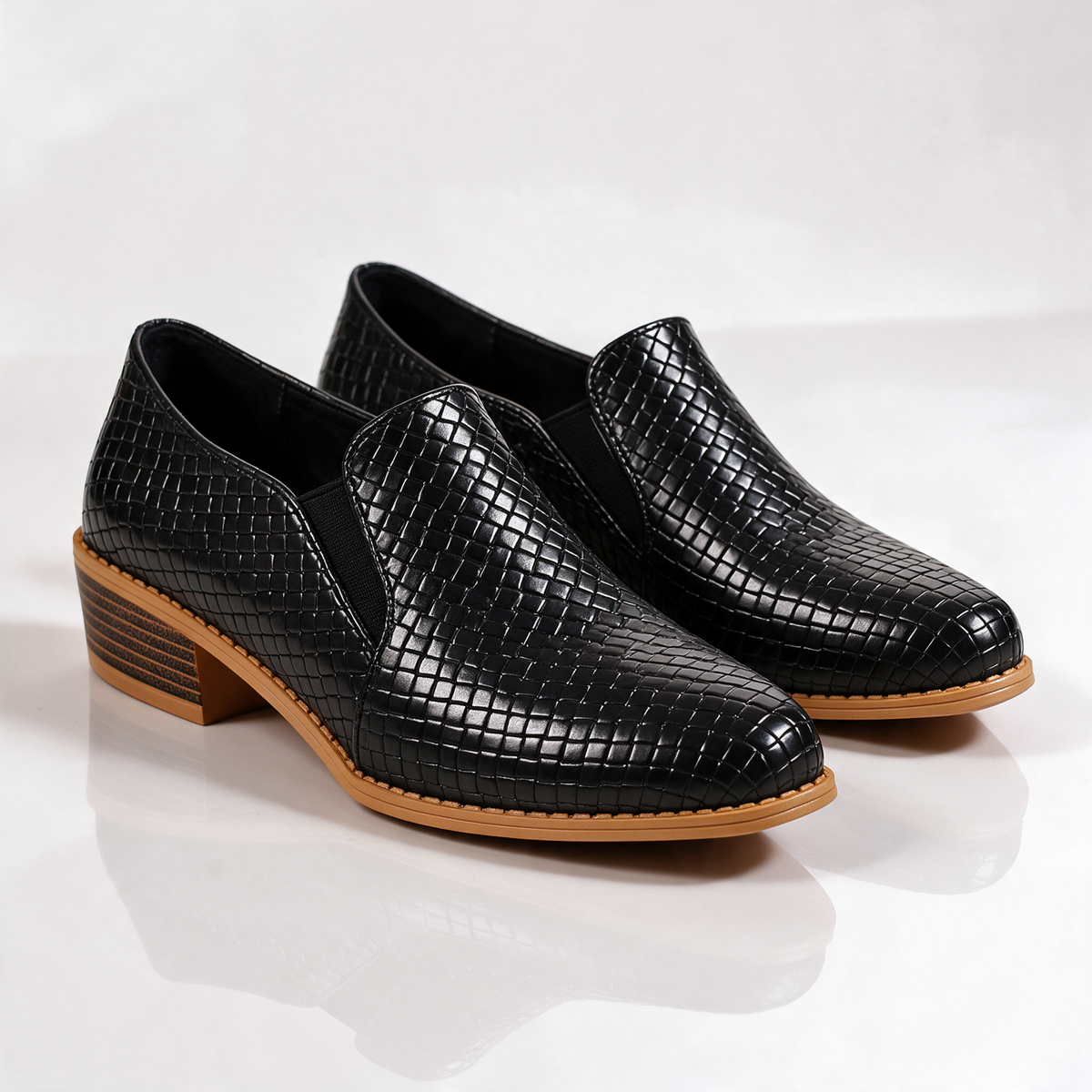 Samantha Woven Slip-Ons