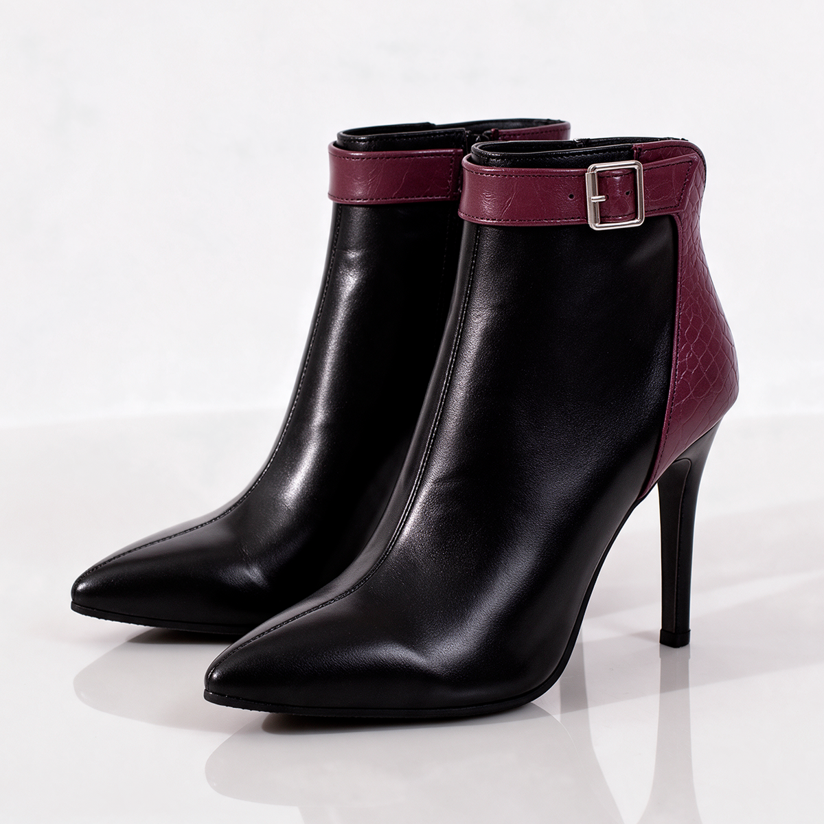 Madeline Buckle Booties