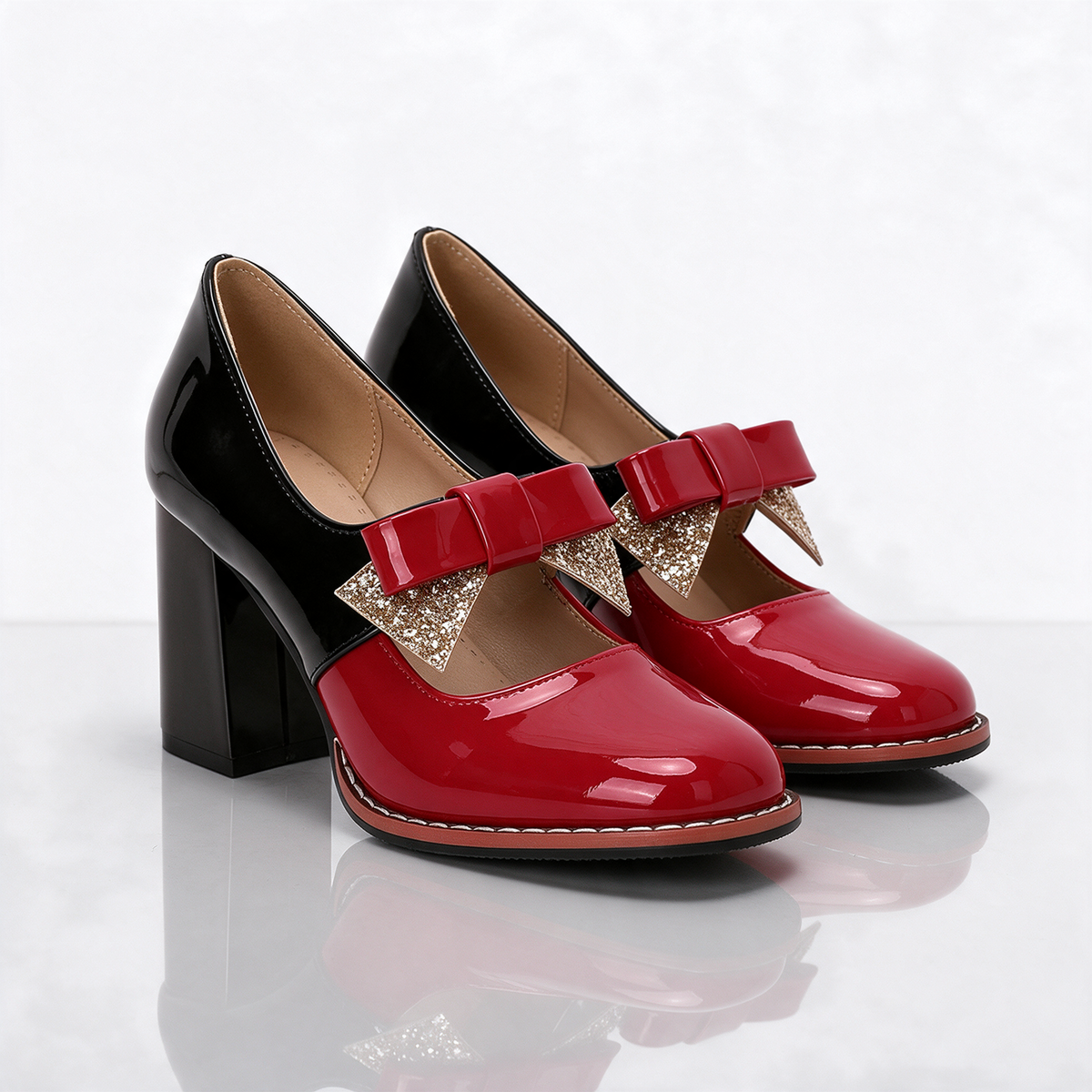 Claire Bowtie Mary Janes