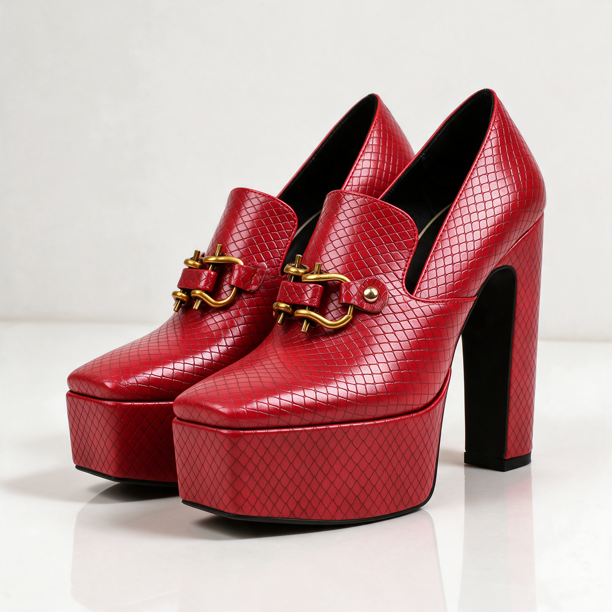 Yvonne Platform Loafer Pumps