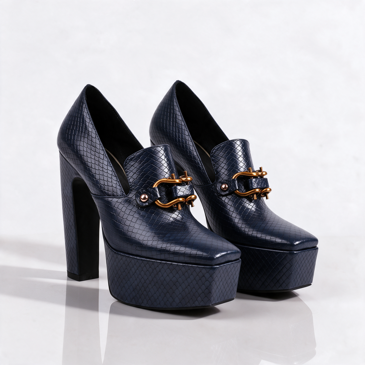 Yvonne Platform Loafer Pumps