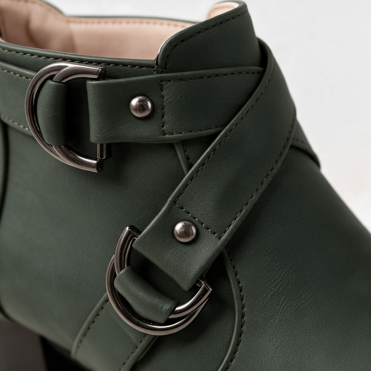 Kenzie Cross-Strap Boots