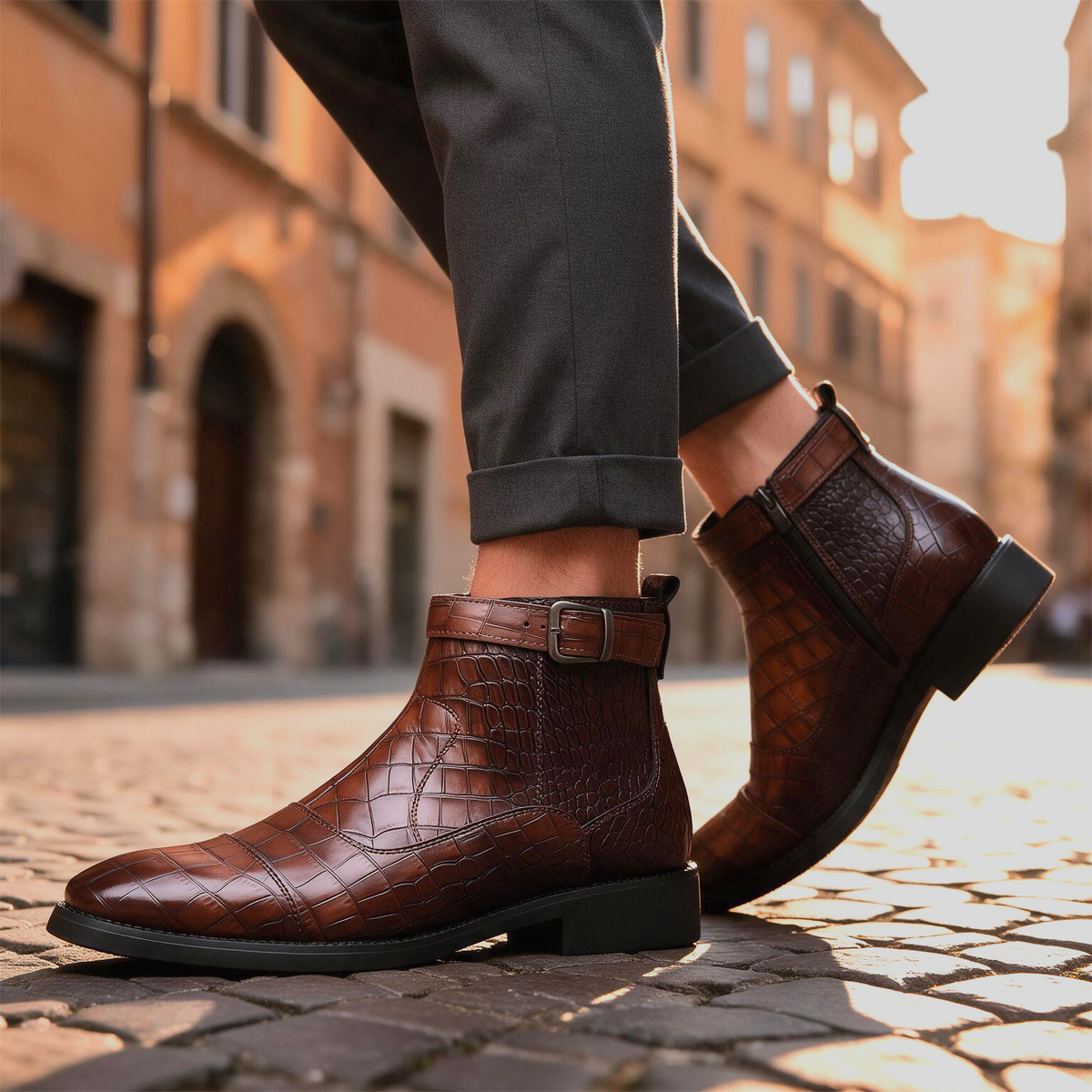 Holden Croc Zip Boots