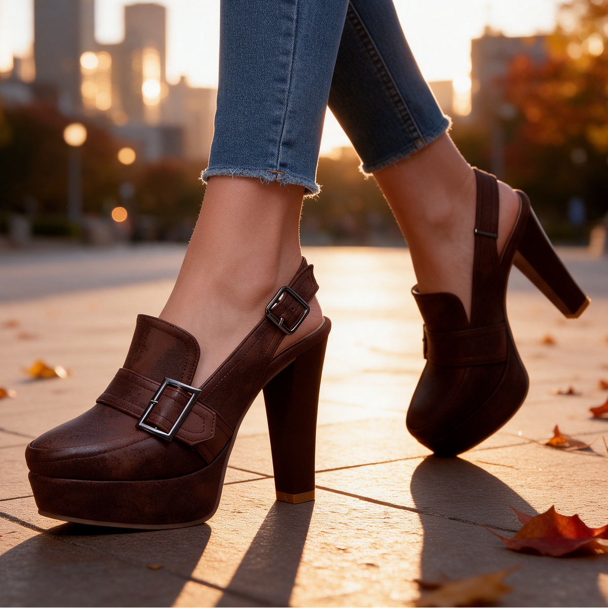 Hazel Slingback Heels