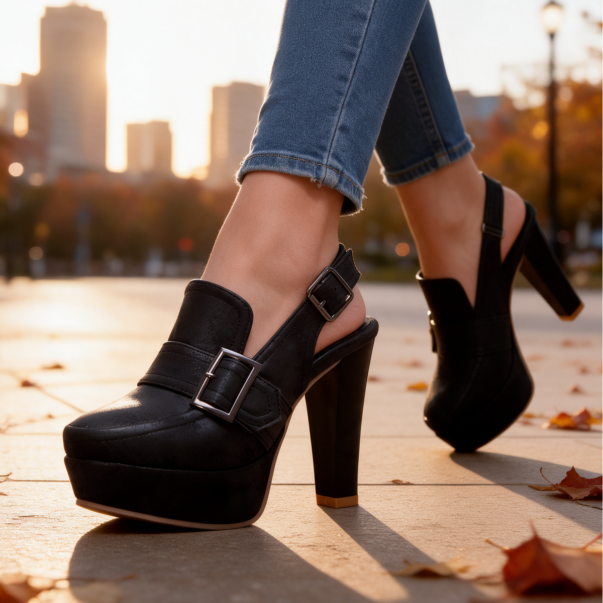 Hazel Slingback Heels