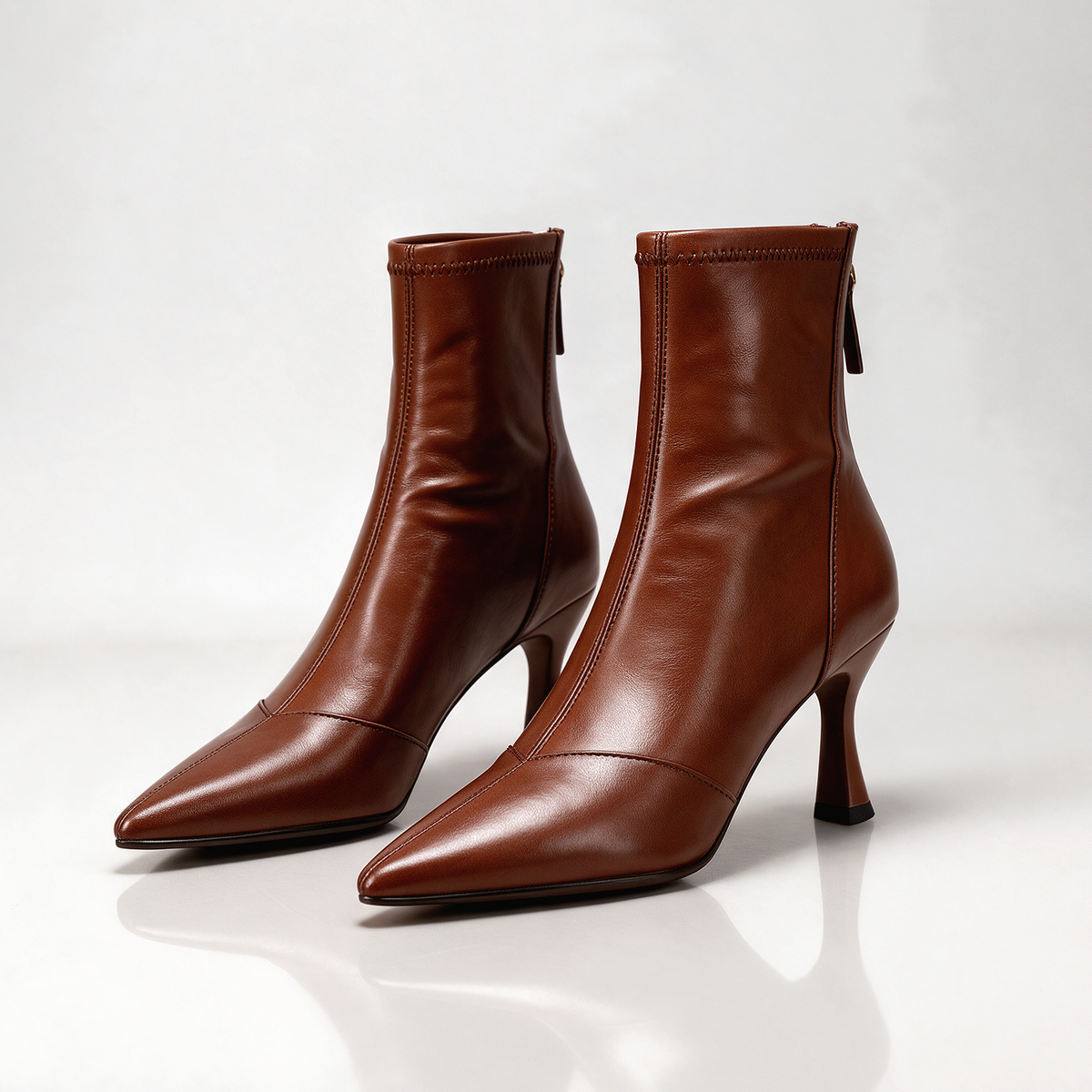 Florentia Leather Ankle Boots