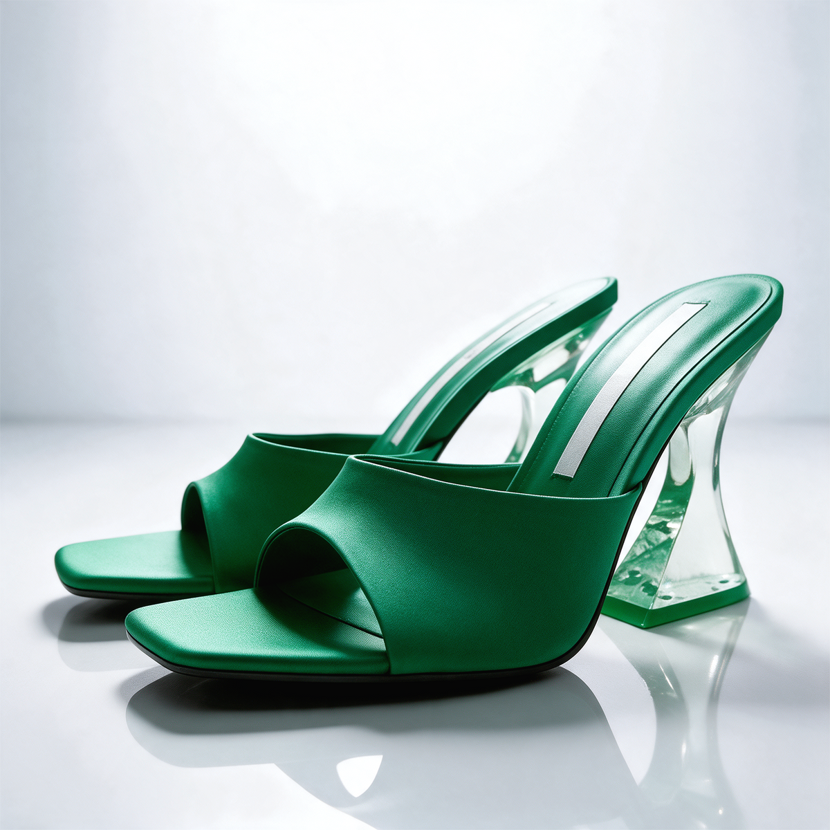 Francine Hourglass Heel Mules