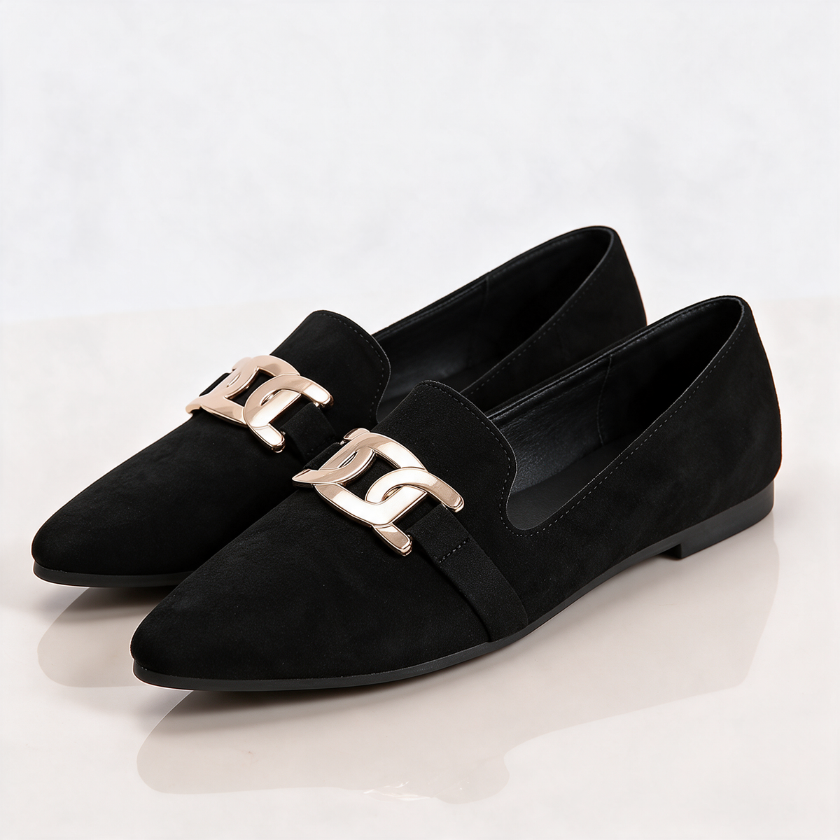 Serene Suede Loafers