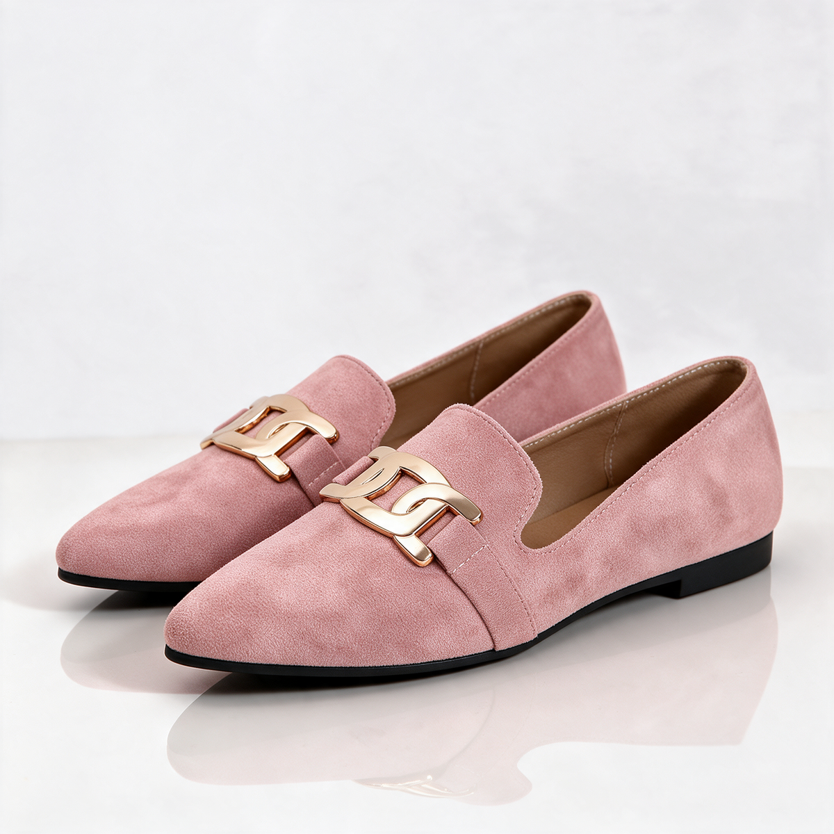 Serene Suede Loafers