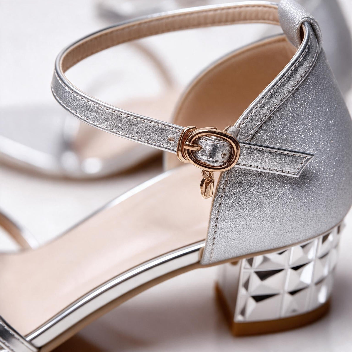 Eleanor Prism Heel Sandals