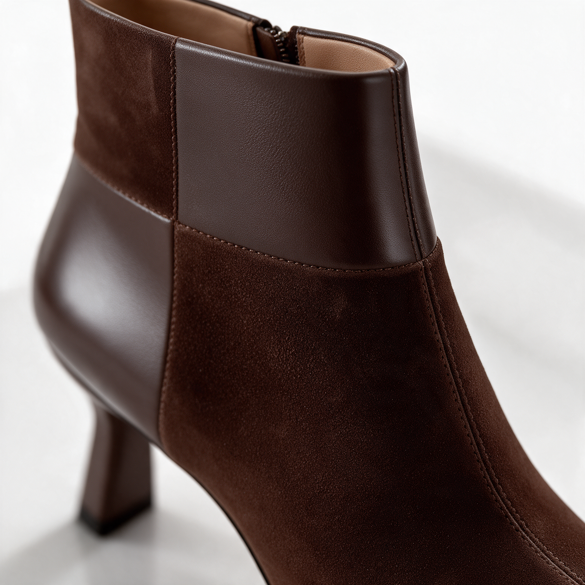 Florentia Checkered Ankle Boots