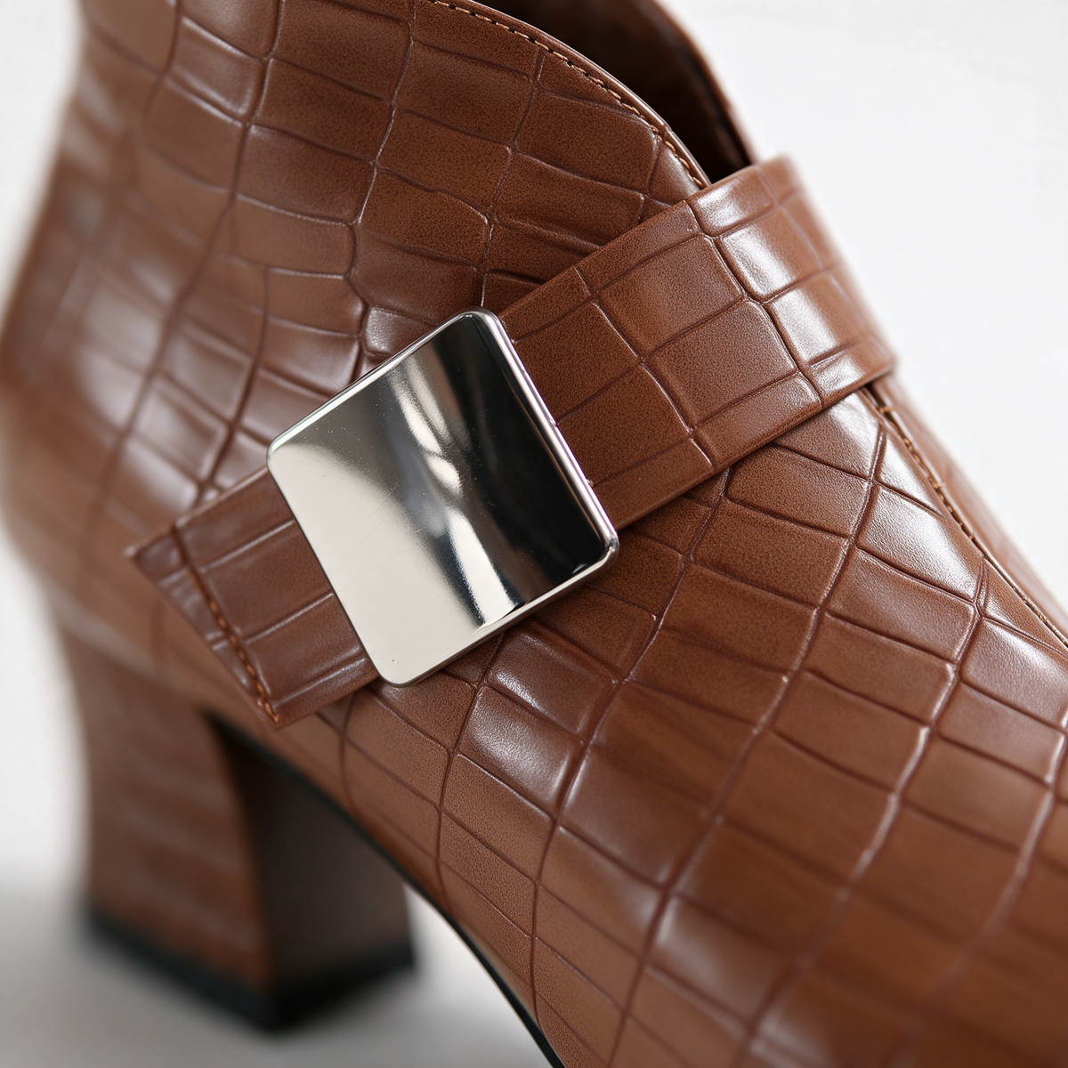 Florentia Croc Block Boots