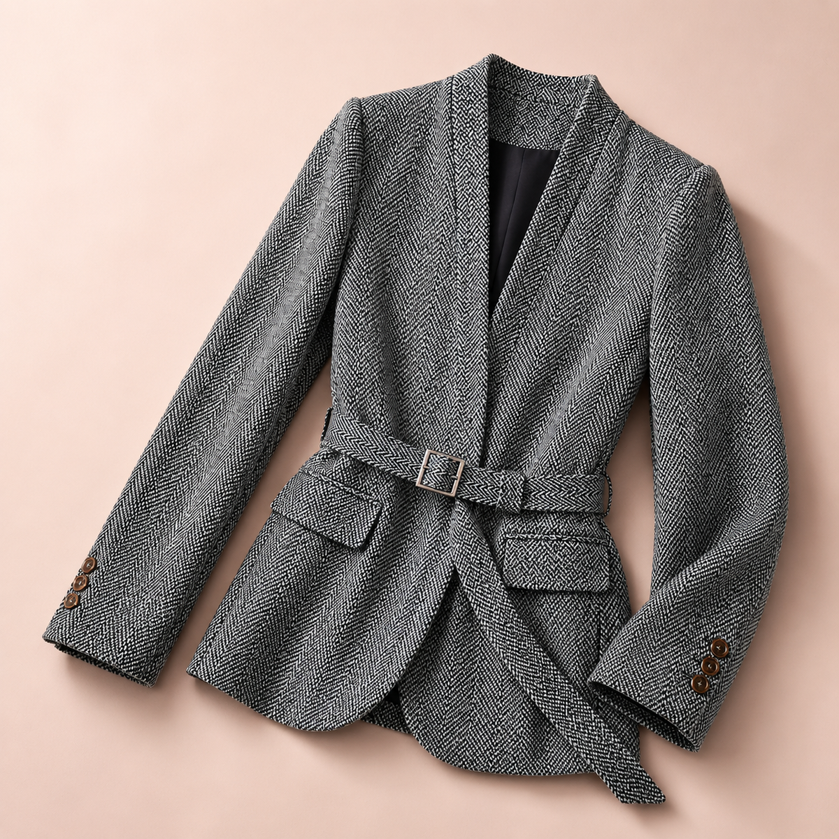 Delevigne Belted Jacket