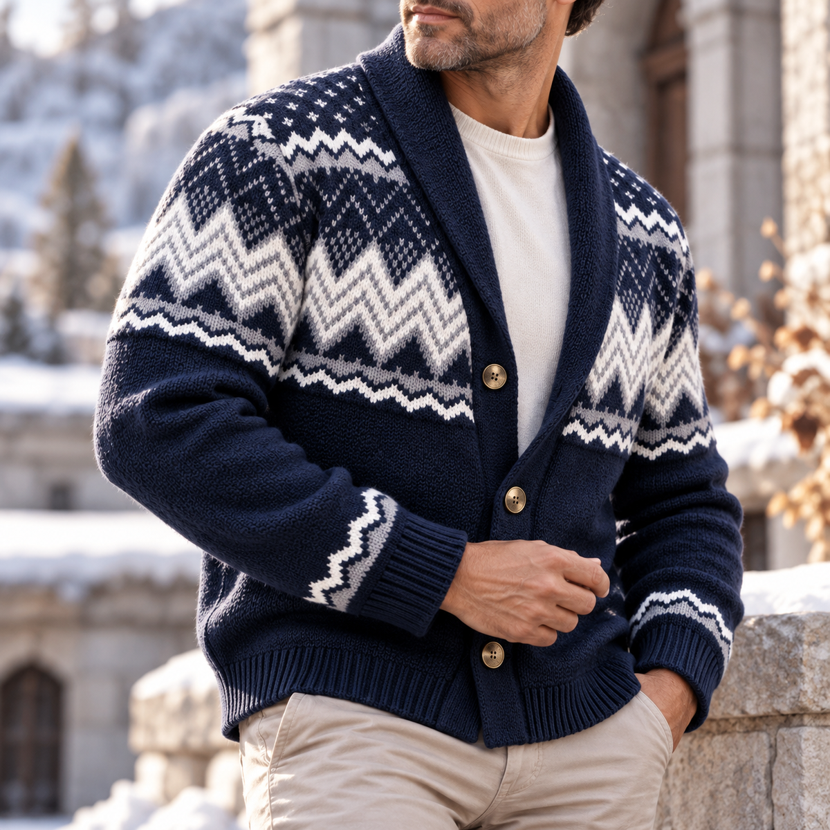 Brant Fair Isle Cardigan