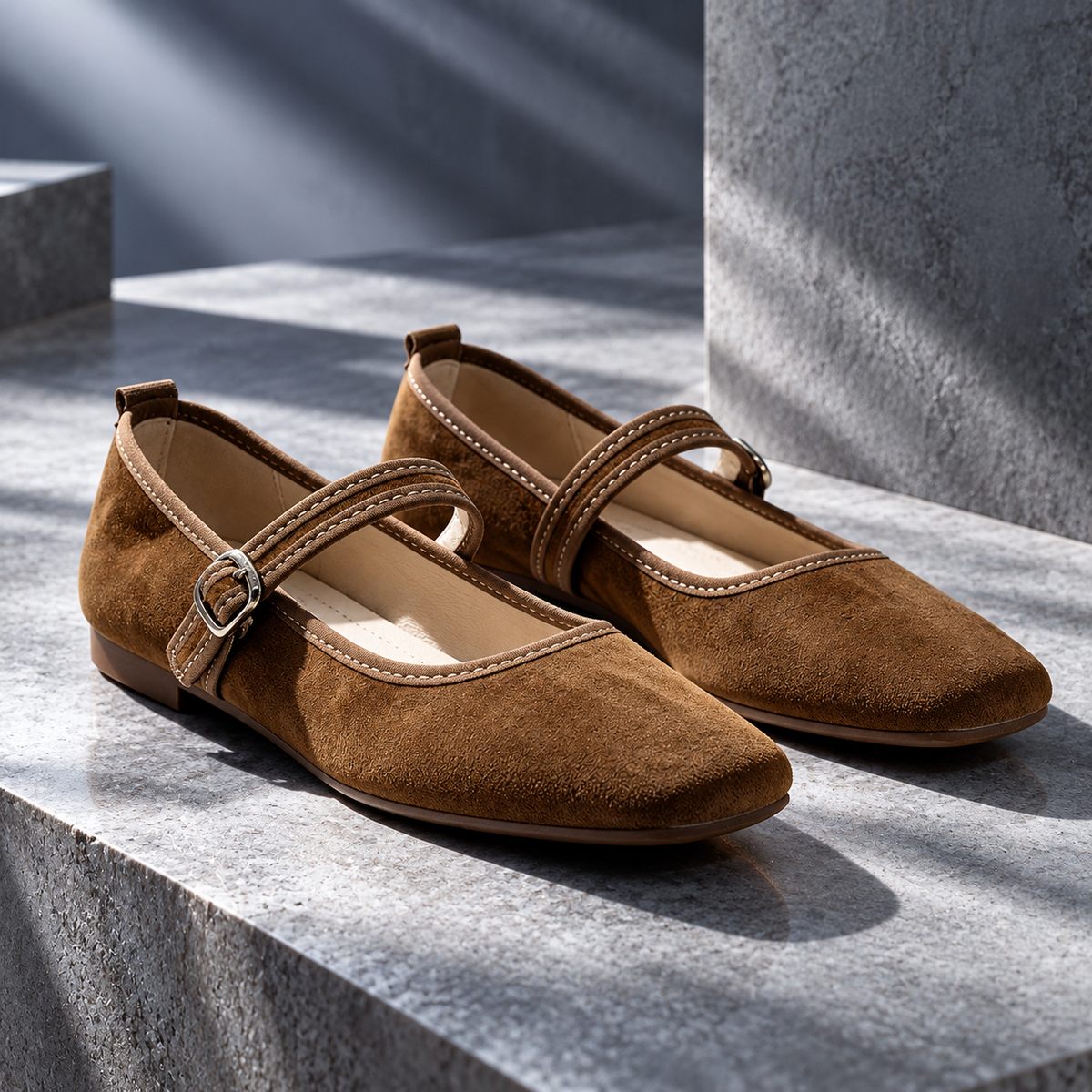 Marcella Strap Flats