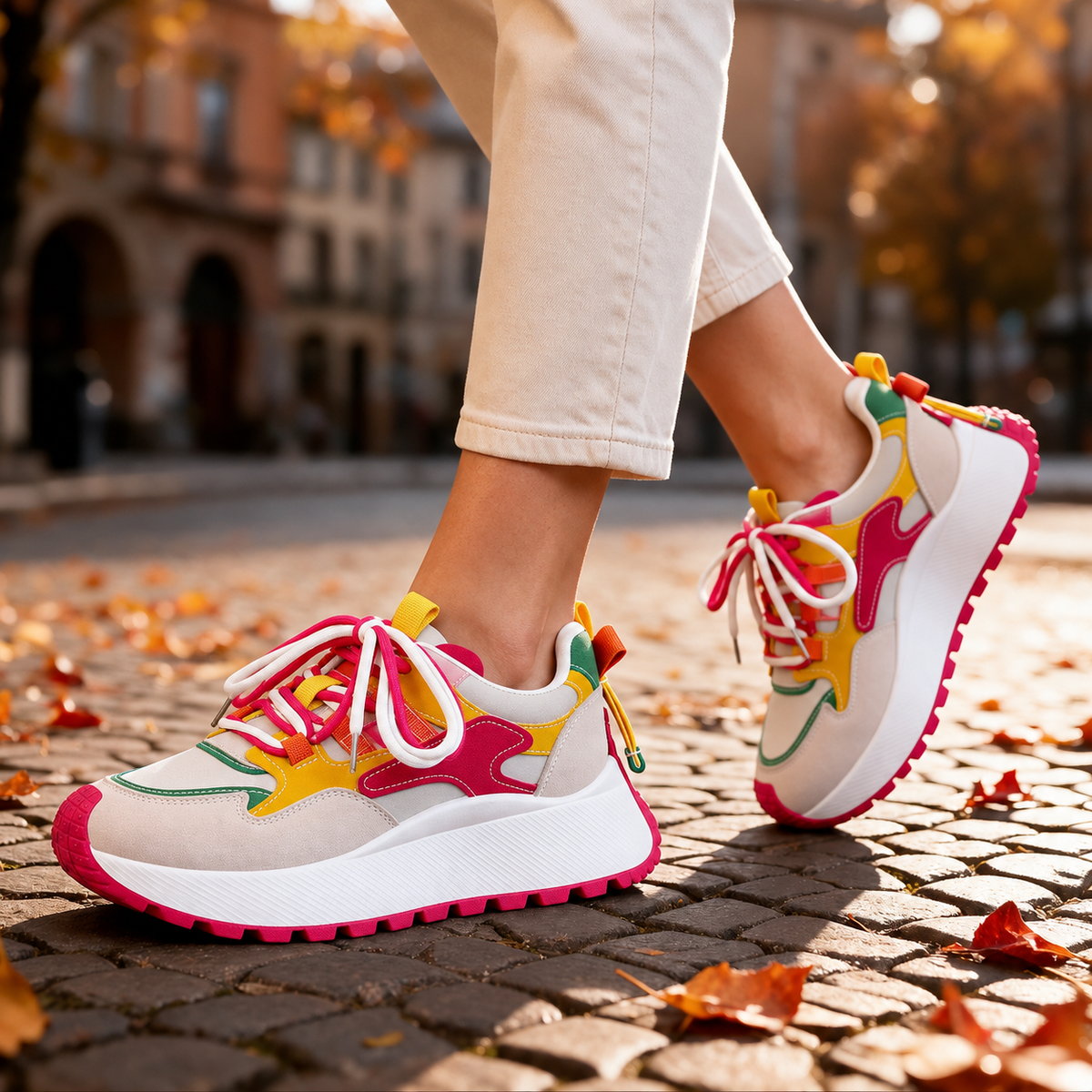 Camille Colorblock Sneakers