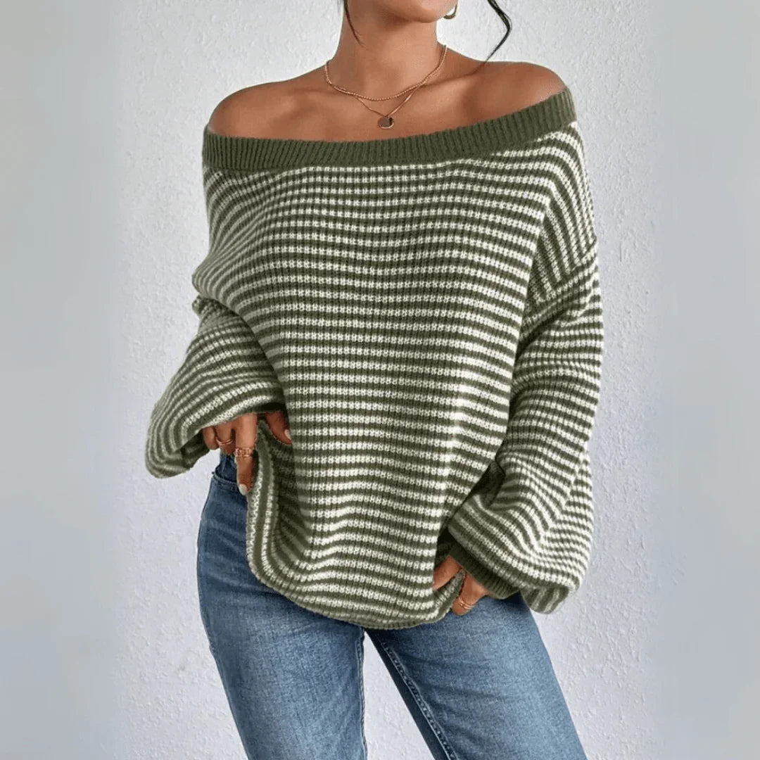 Claremont Off-Shoulder Sweater