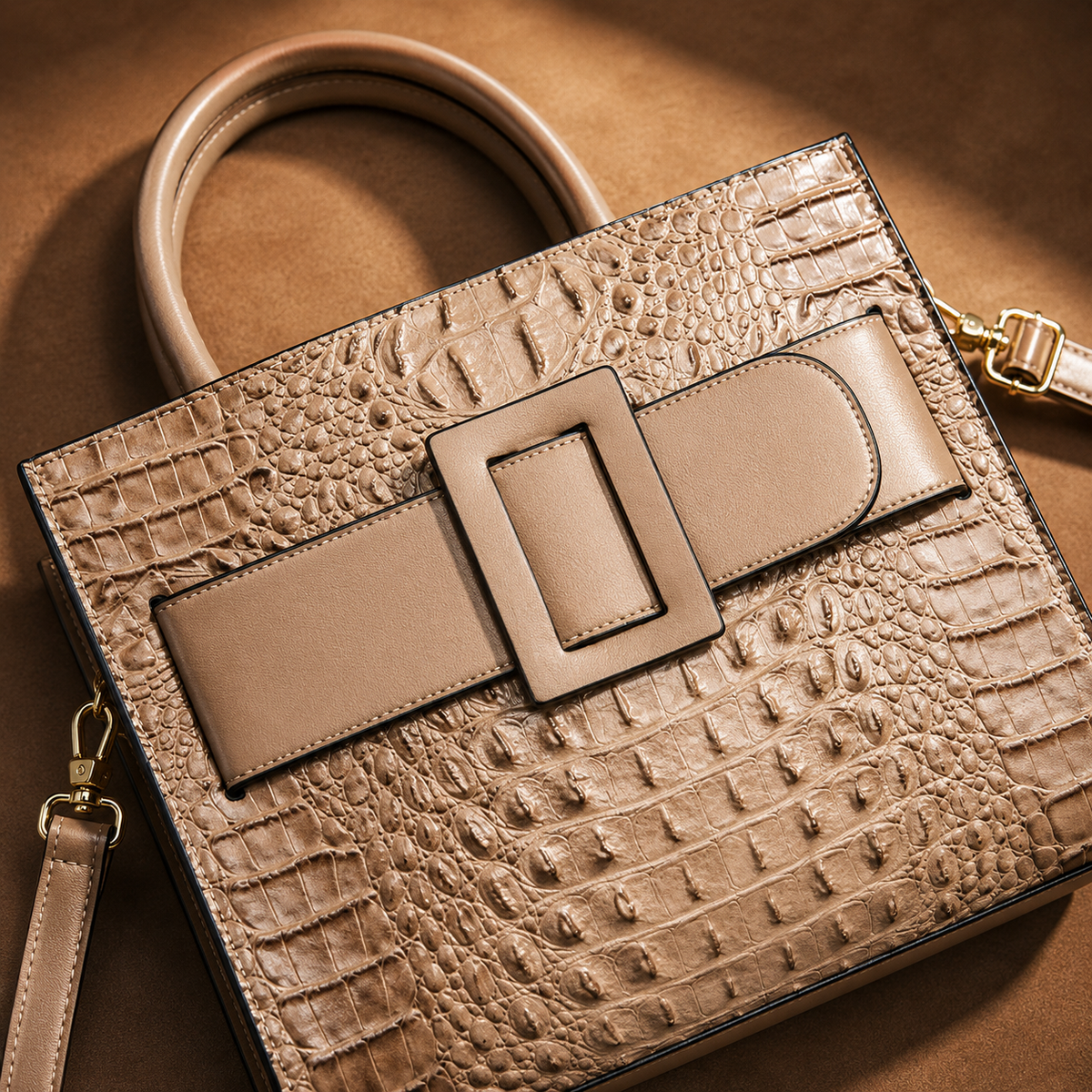 The Carrington Croc Tote